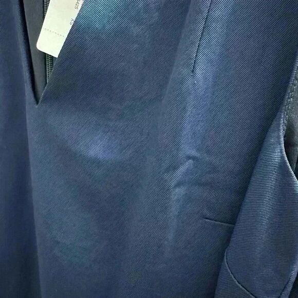 J. Crew Sheath Midi Dress Size XS Navy blue Lining Sleeveless NWT 11 - Picture 9 of 10